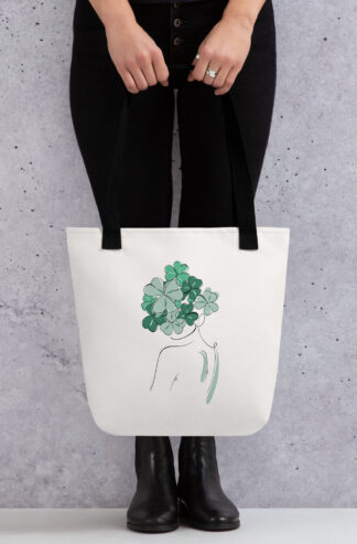 Femme Trèfle Tote bag