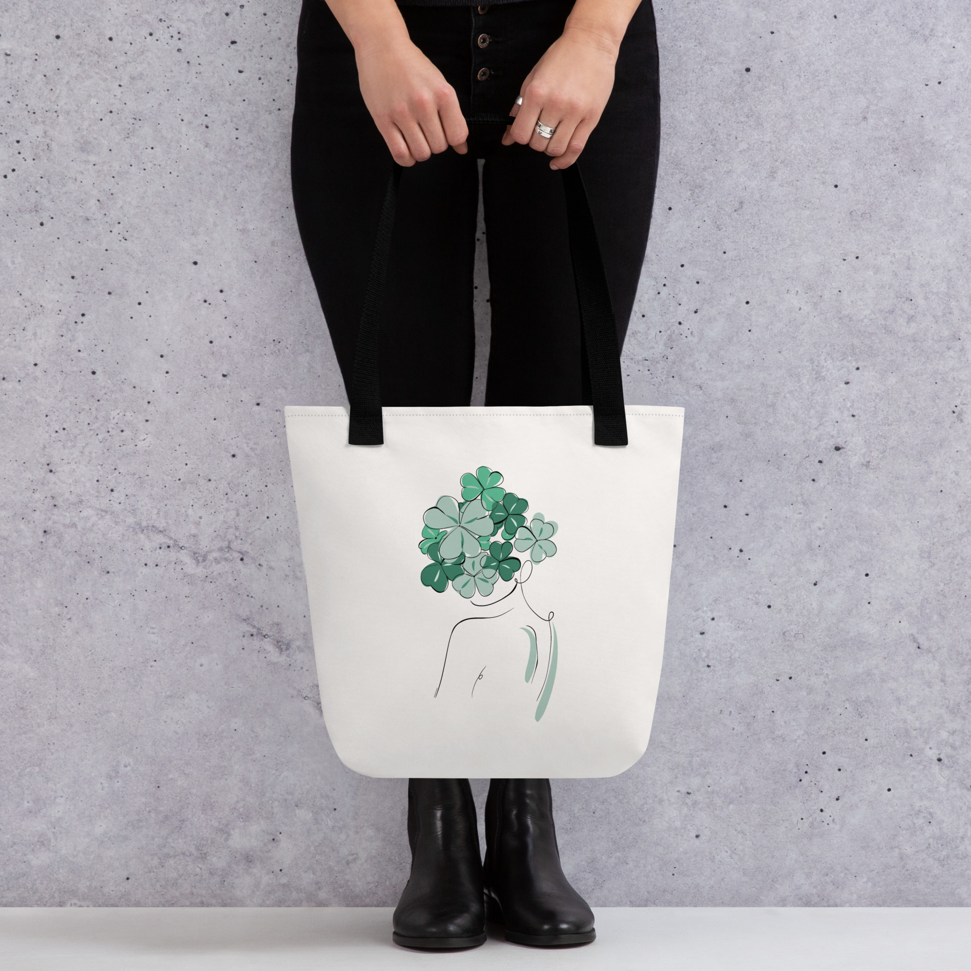 Femme Trèfle Tote bag