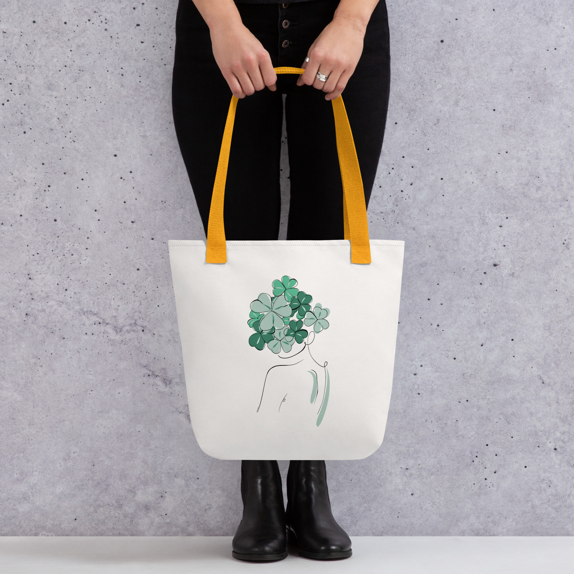 Femme Trèfle Tote bag - Image 4