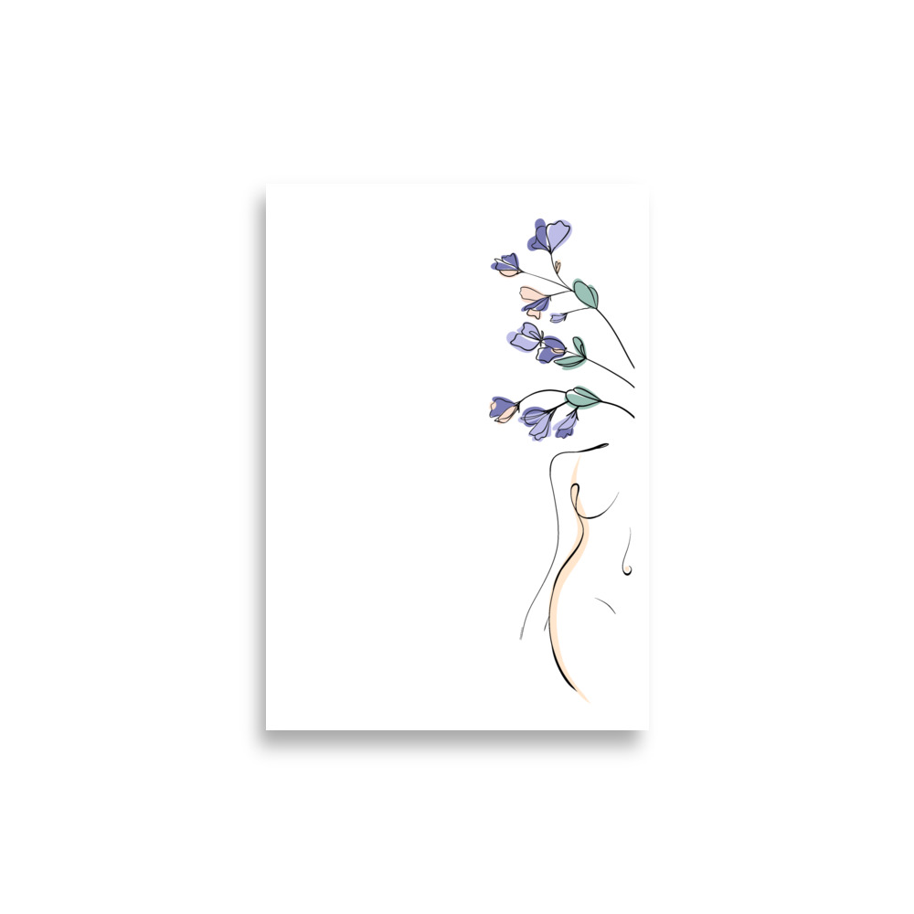 Corps Fleuri Affiche - Image 4