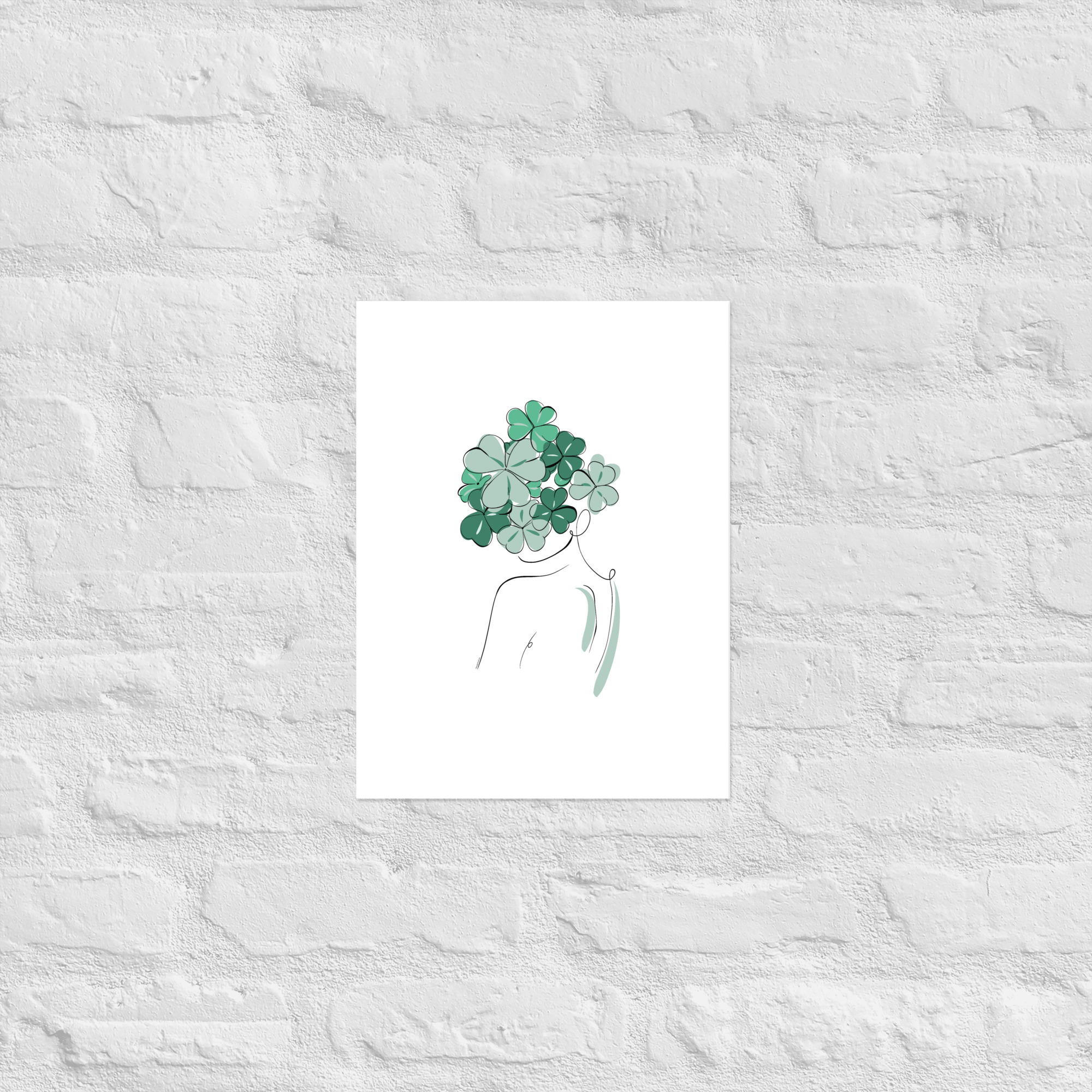 Femme Trèfle Affiche - Image 5