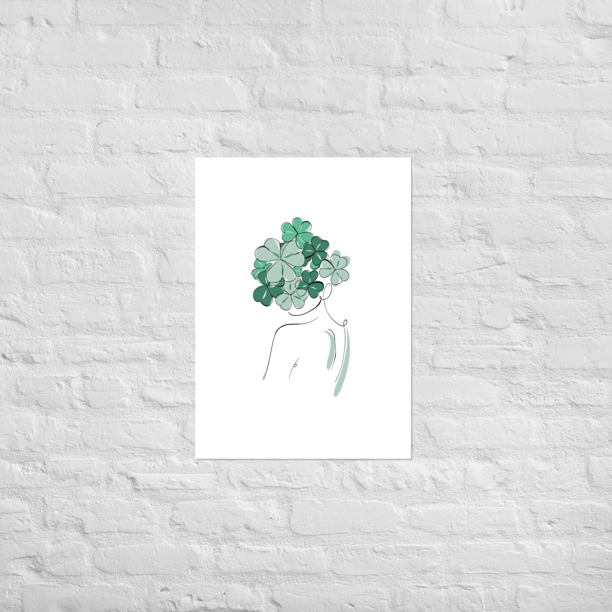 Femme Trèfle Affiche - Image 6