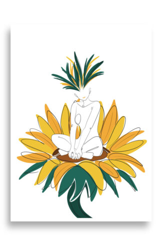 Corps Tournesol Affiche