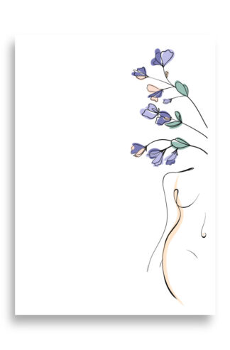 Corps Fleuri Affiche