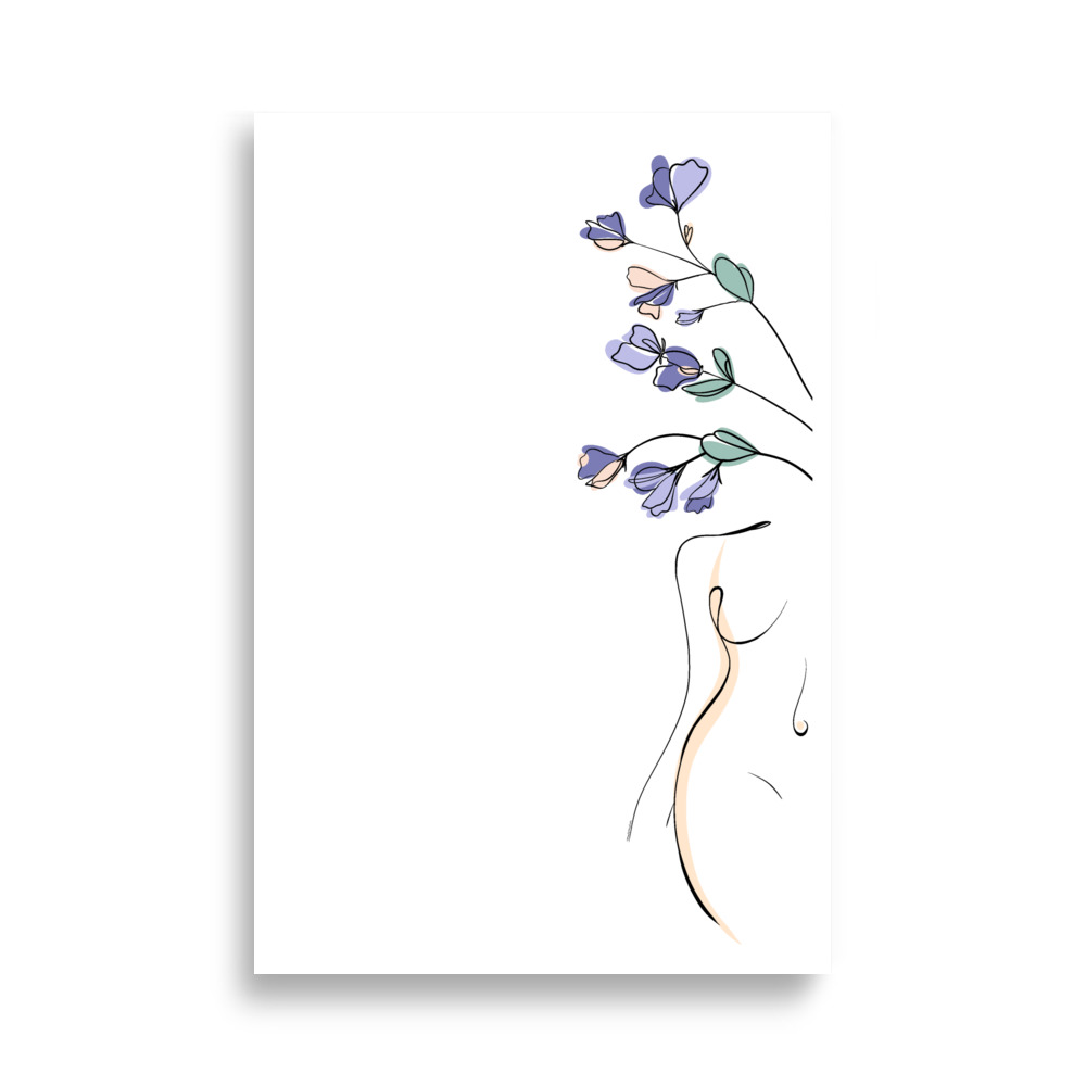 Corps Fleuri Affiche - Image 6