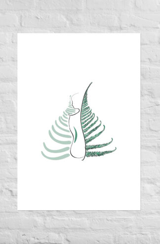 Corps de Fougère Affiche