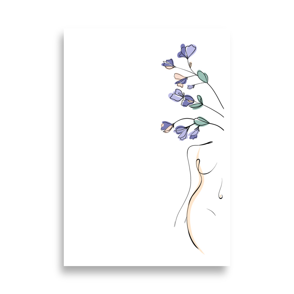Corps Fleuri Affiche - Image 7