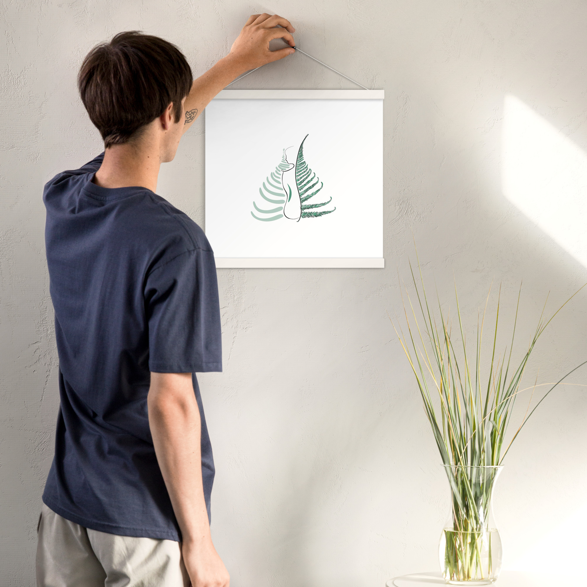 Corps de Fougère Affiche avec accroches - Image 11