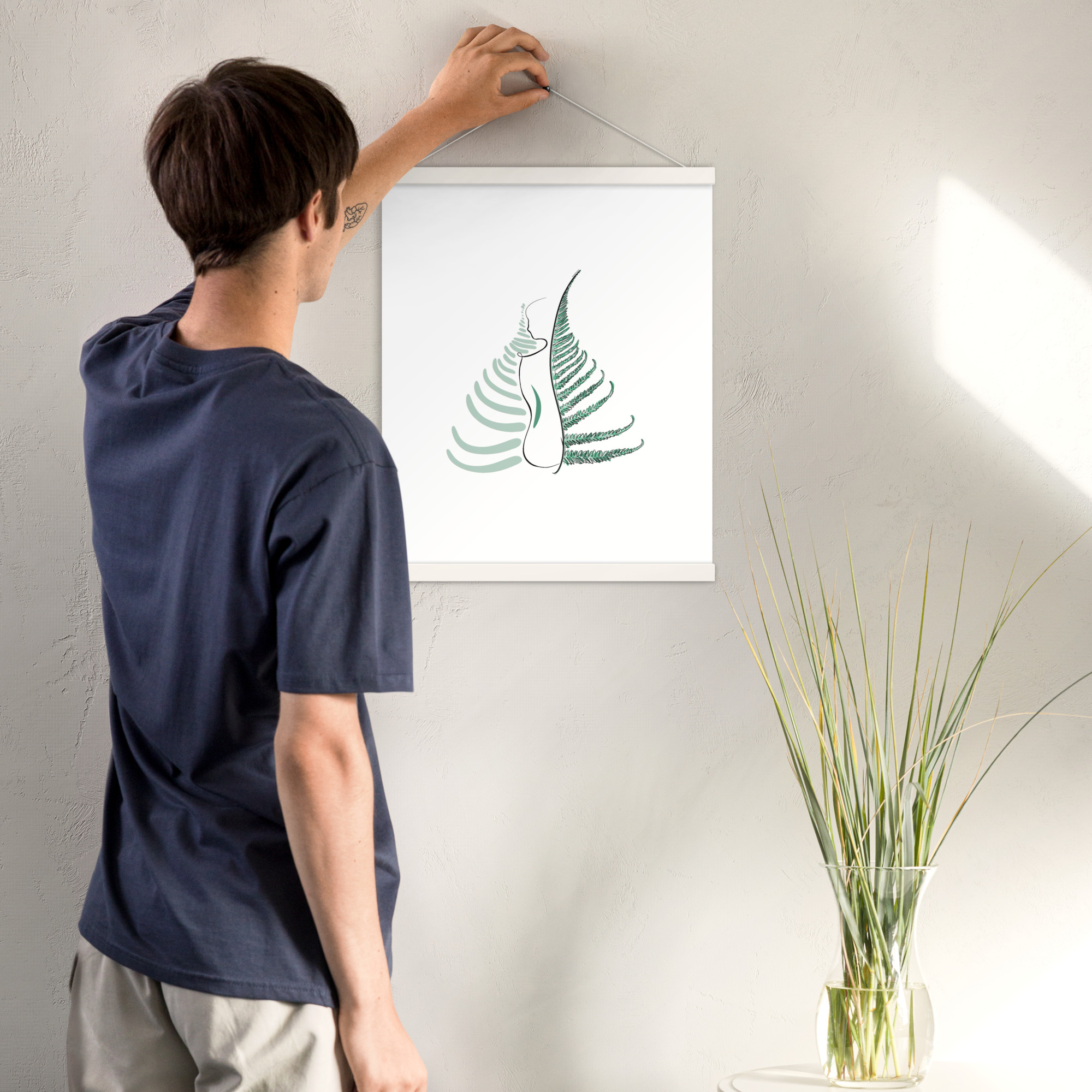 Corps de Fougère Affiche avec accroches - Image 12