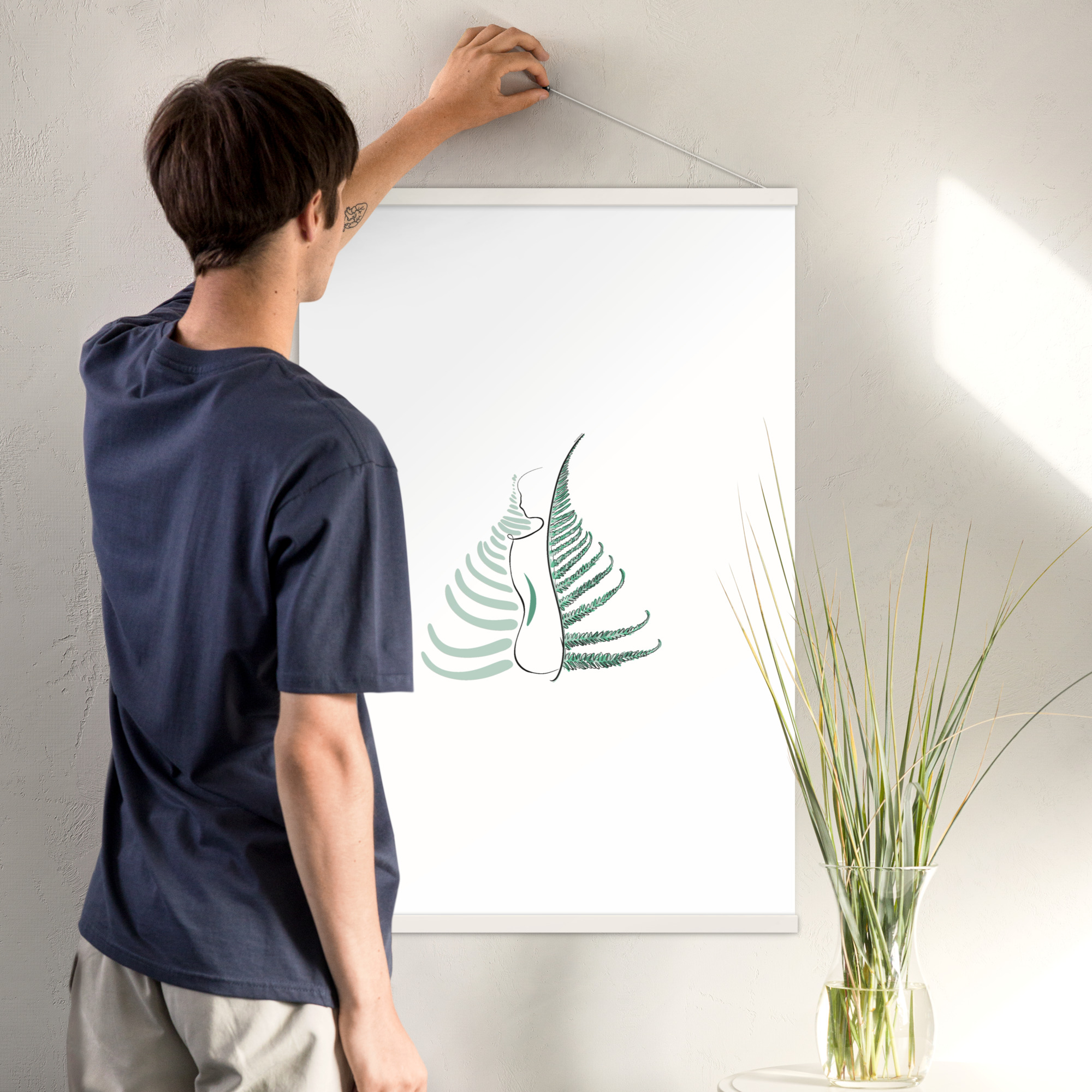 Corps de Fougère Affiche avec accroches - Image 14