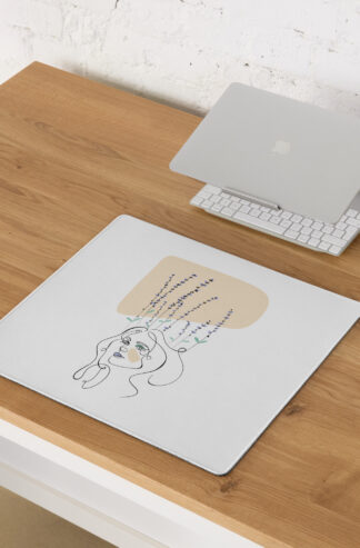 Femme Lavande Tapis de souris