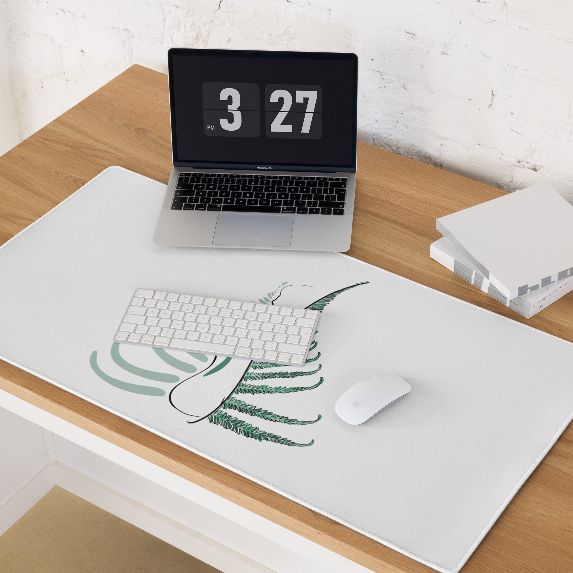 Corps de Fougère Tapis de souris