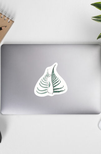 Corps de Fougère Autocollant