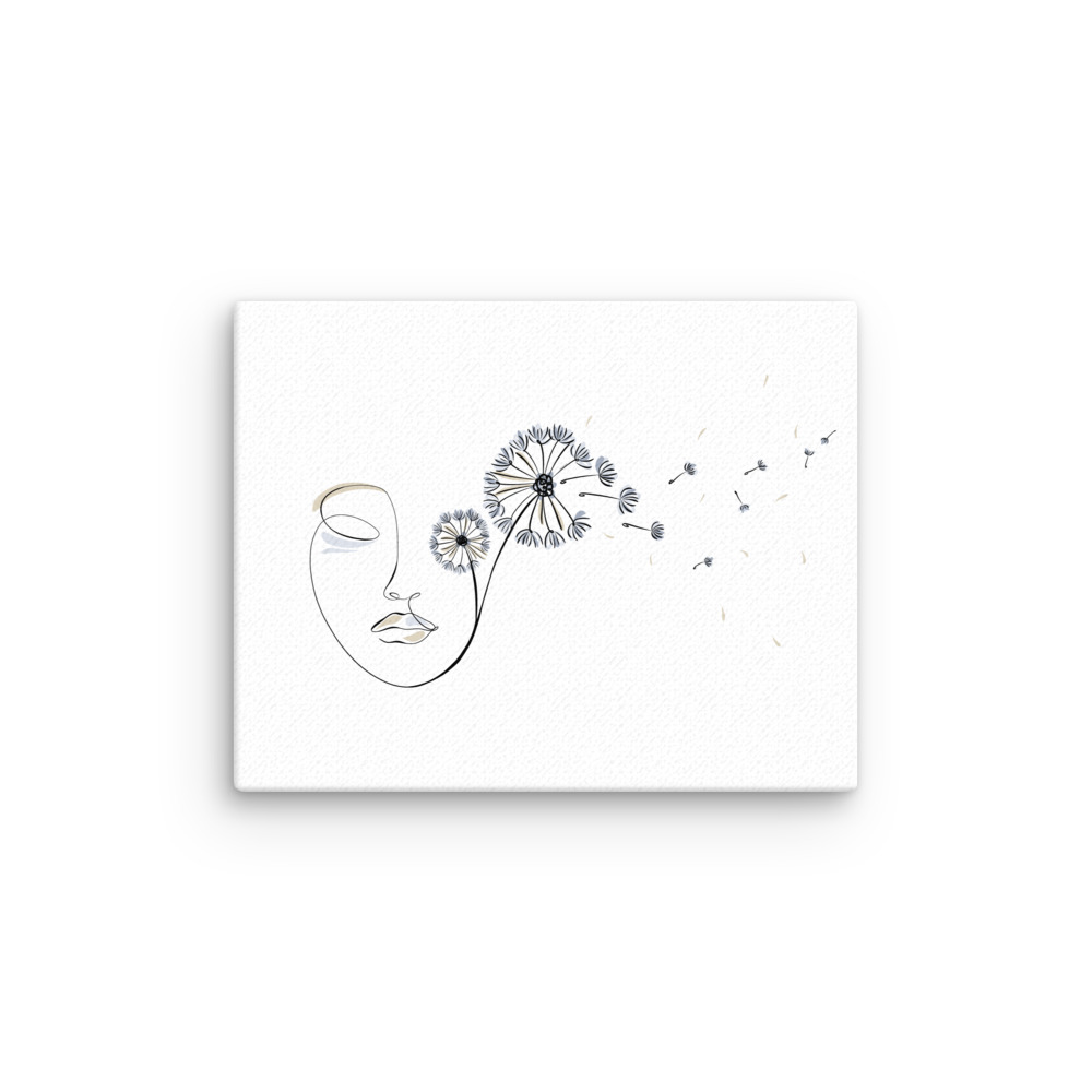 Femme Pissenlit Toile fine - Image 8