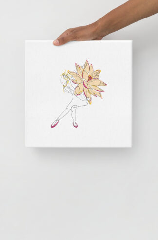 Danseuse Lotus Toile fine