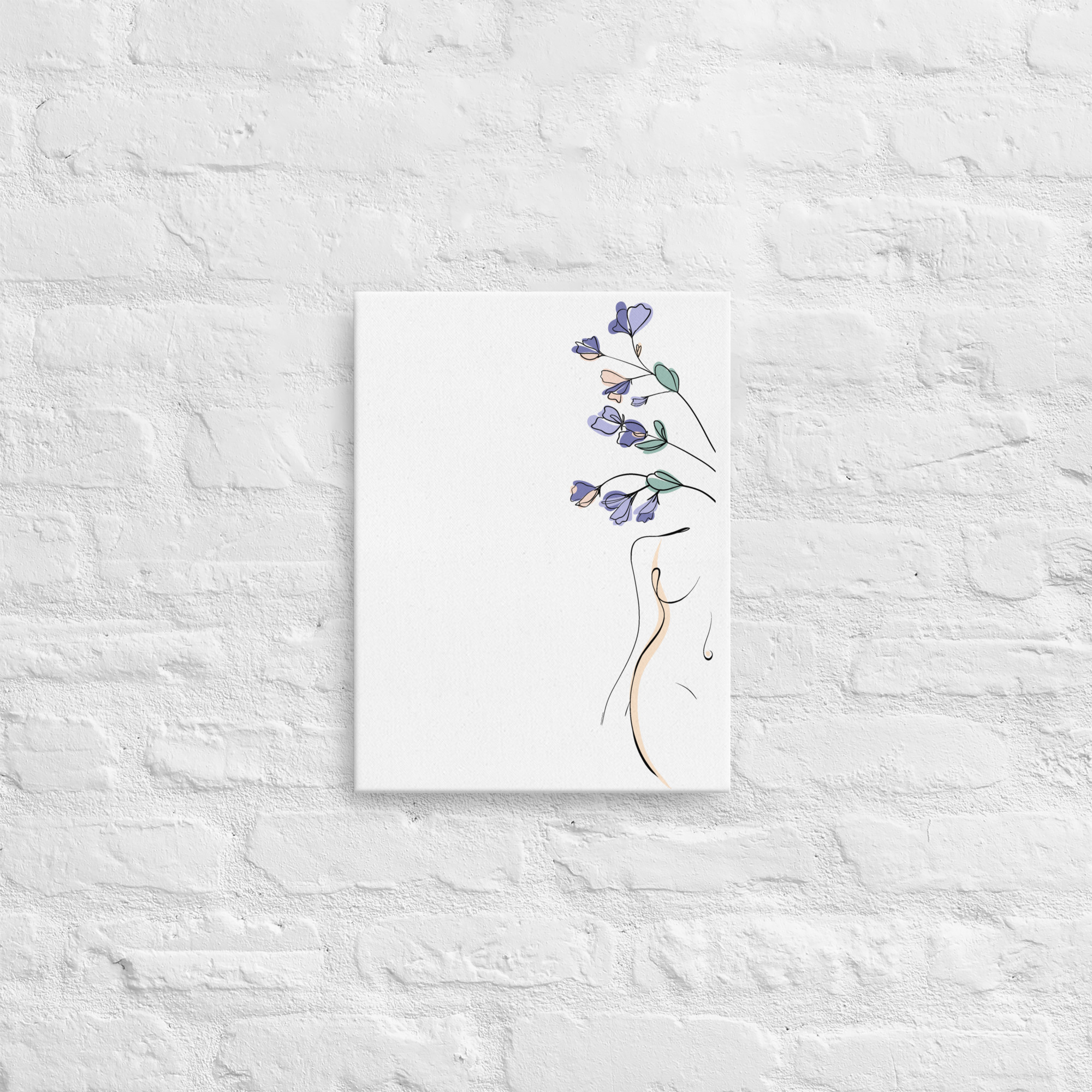 Corps Fleuri Toile fine - Image 3