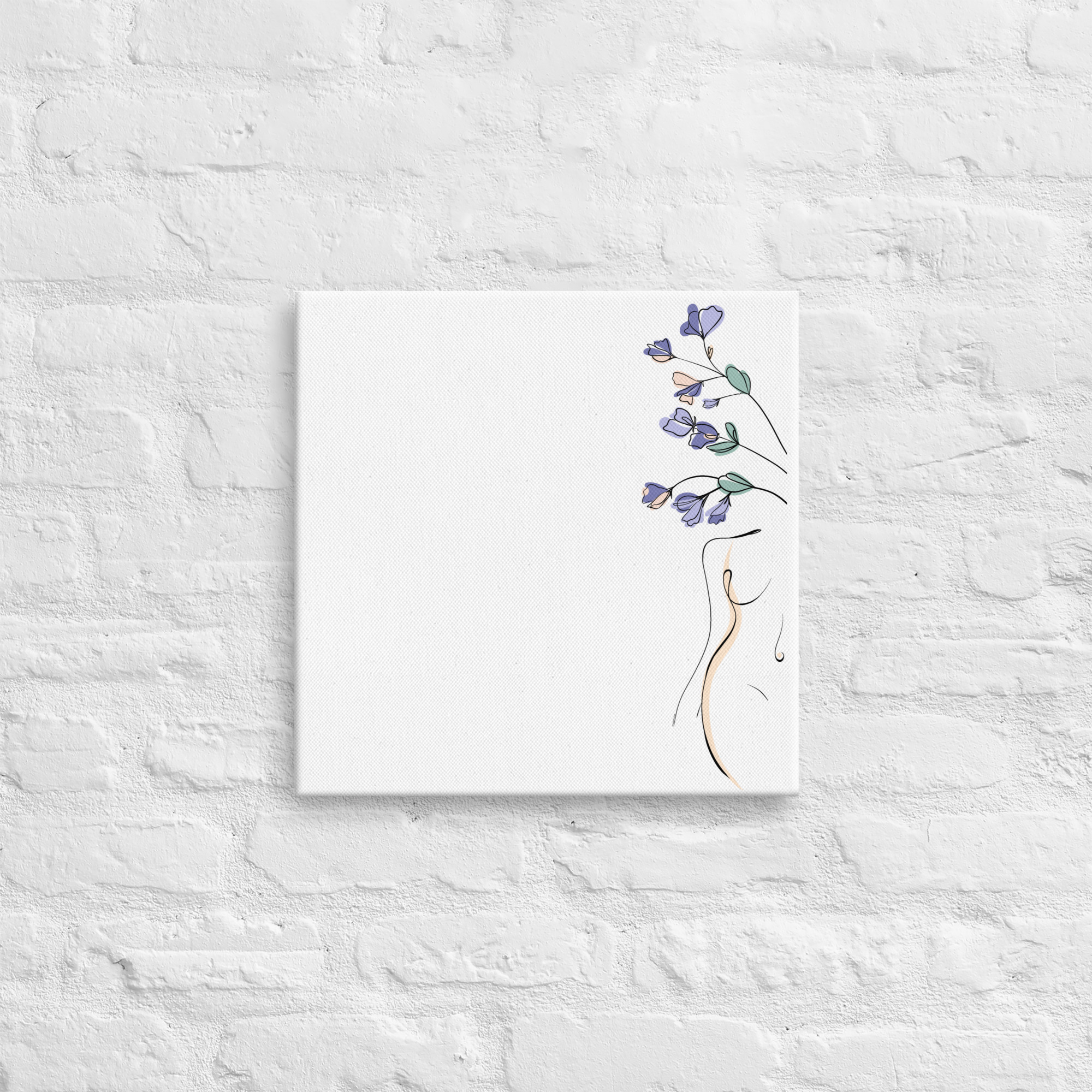 Corps Fleuri Toile fine - Image 4