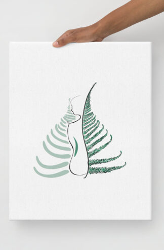 Corps de Fougère Toile fine