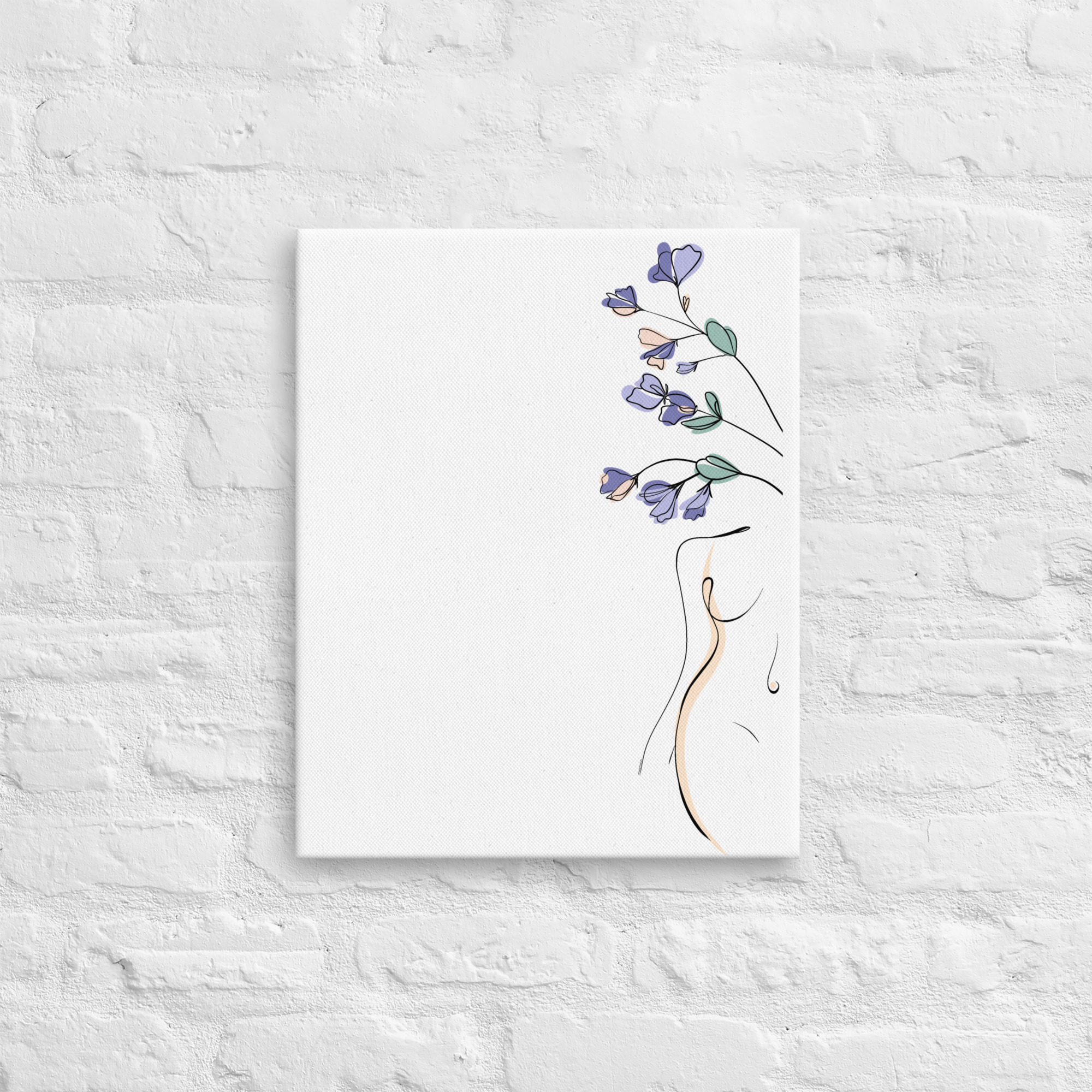 Corps Fleuri Toile fine - Image 5