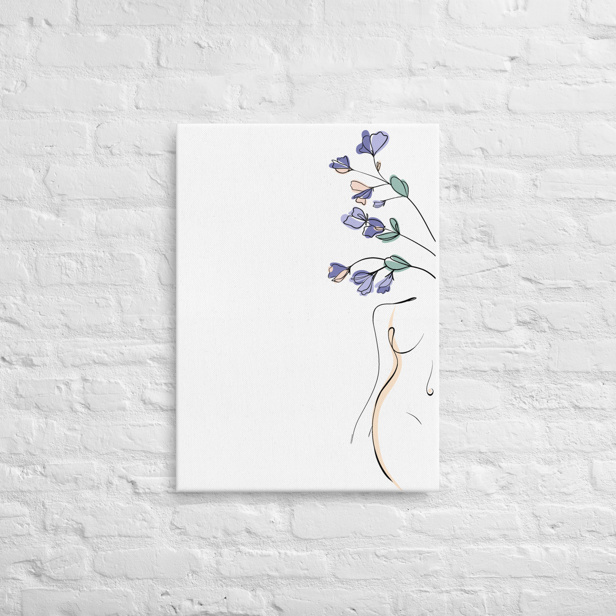 Corps Fleuri Toile fine - Image 9