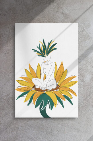 Corps Tournesol Toile fine