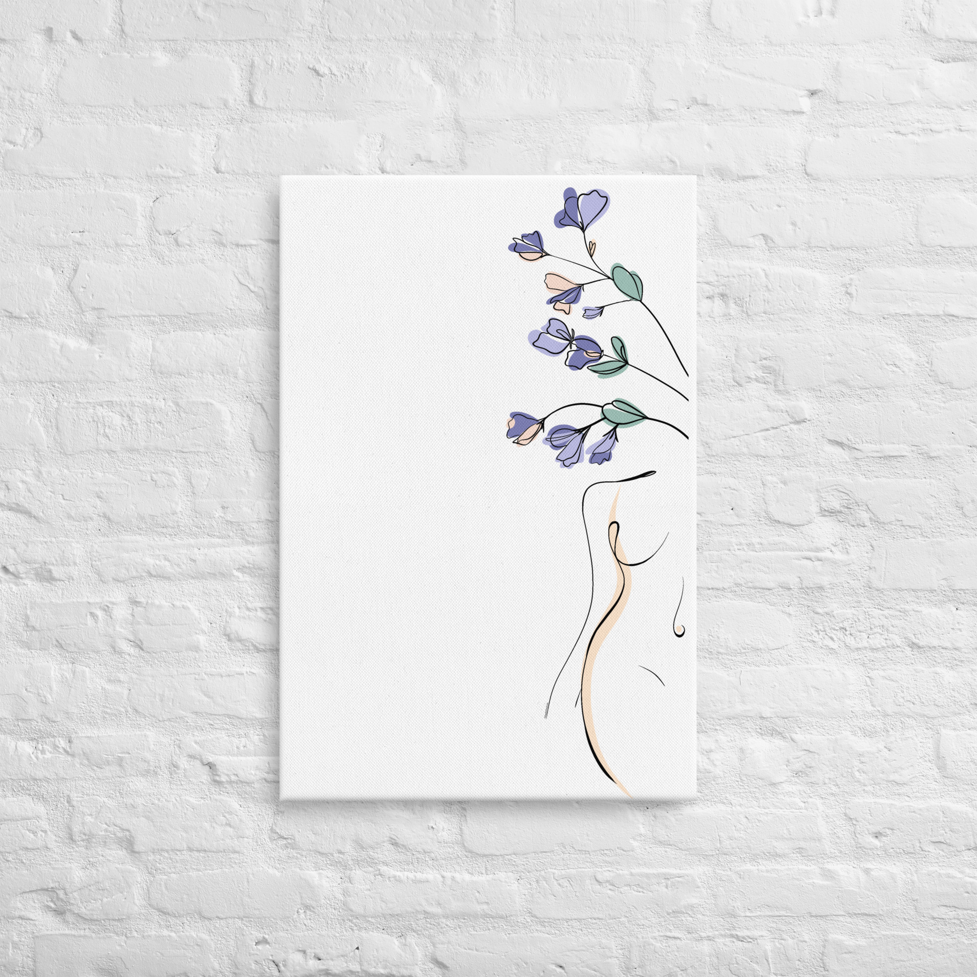 Corps Fleuri Toile fine - Image 10