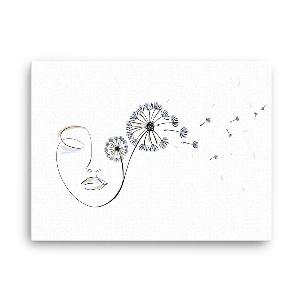 Femme Pissenlit Toile fine - Image 11