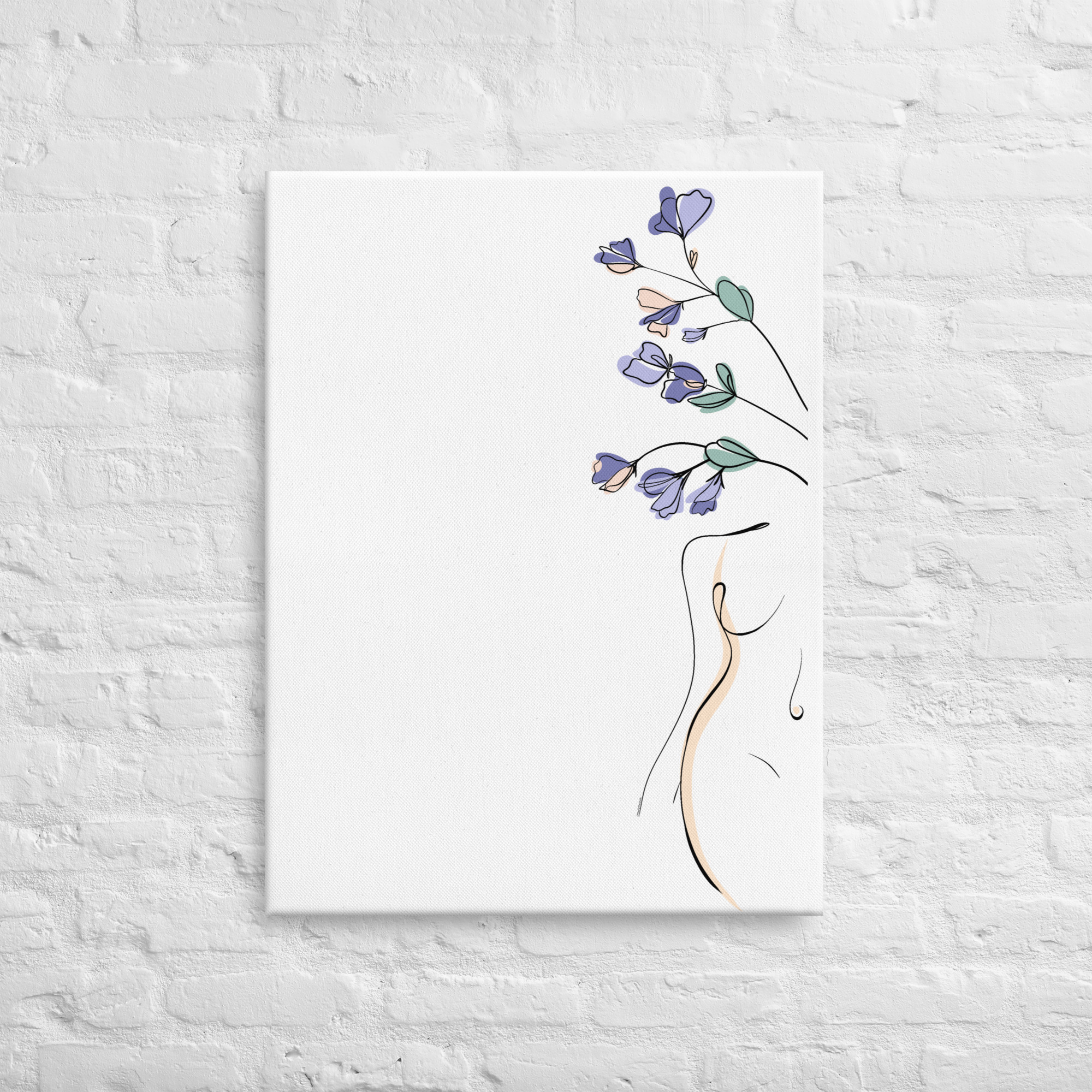 Corps Fleuri Toile fine - Image 11