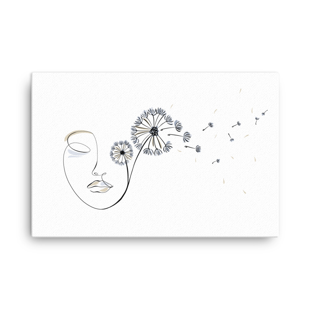 Femme Pissenlit Toile fine - Image 7