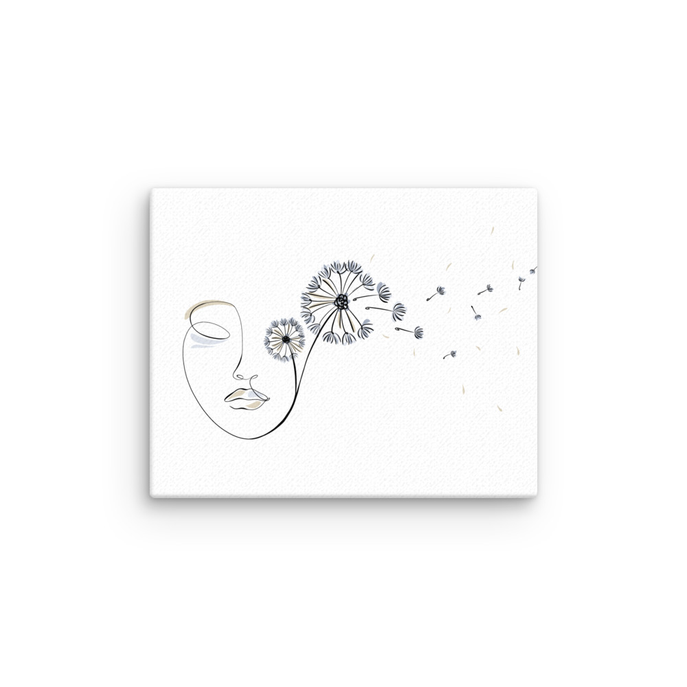 Femme Pissenlit Toile fine - Image 12