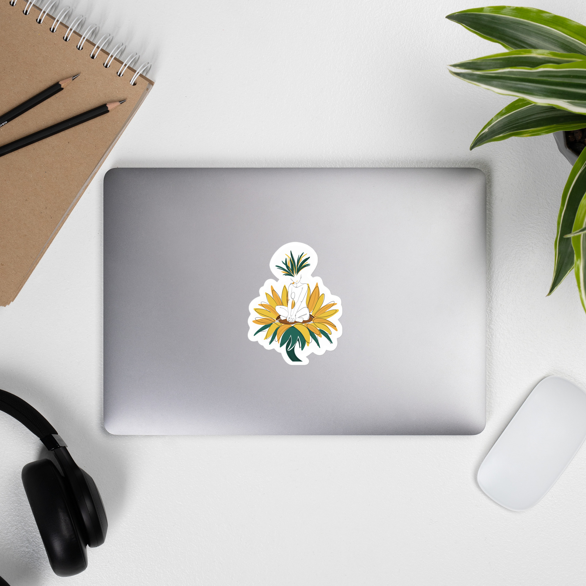 Corps Tournesol Autocollant - Image 7