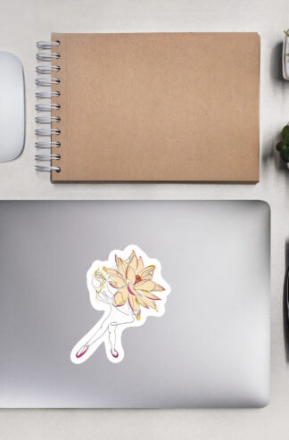 Danseuse Lotus Autocollant