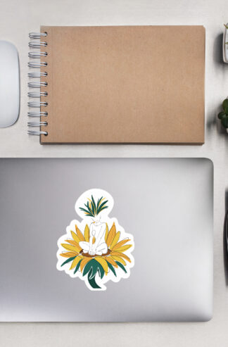 Corps Tournesol Autocollant
