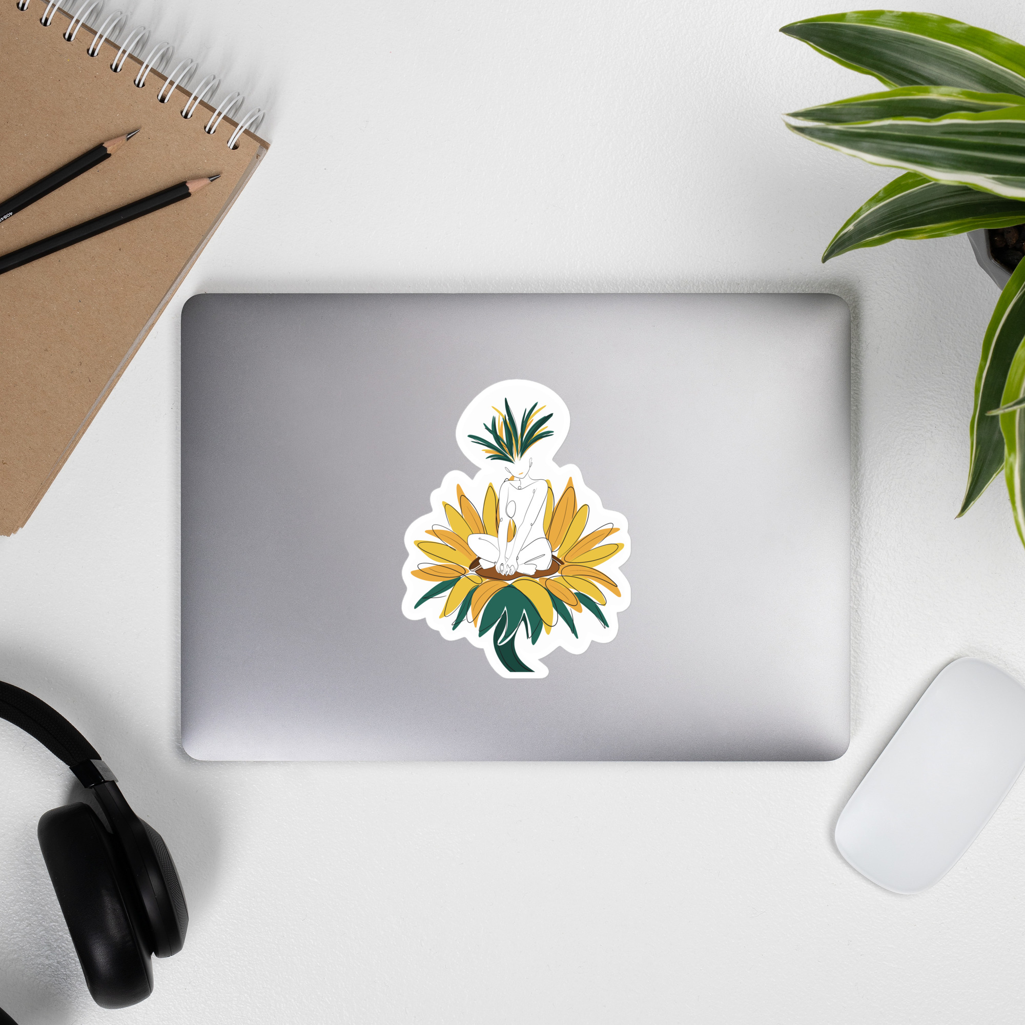 Corps Tournesol Autocollant - Image 9