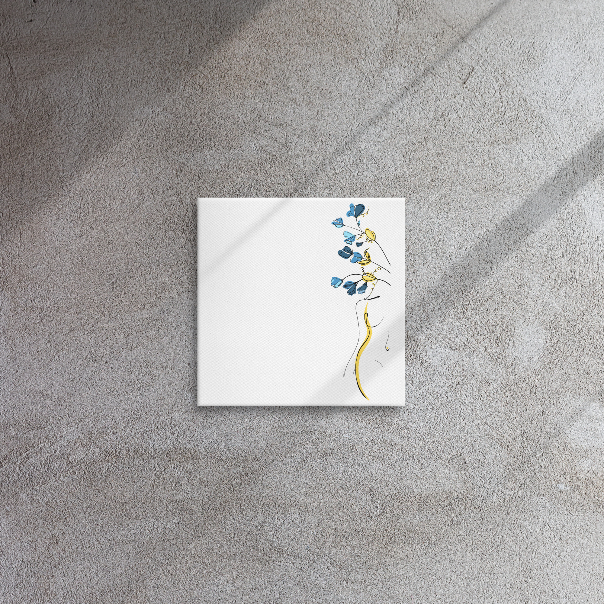 Silhouette Fleurie Toile fine - Image 2