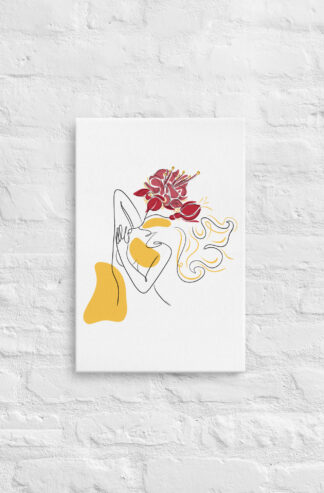 Femme Fuchsia Toile fine