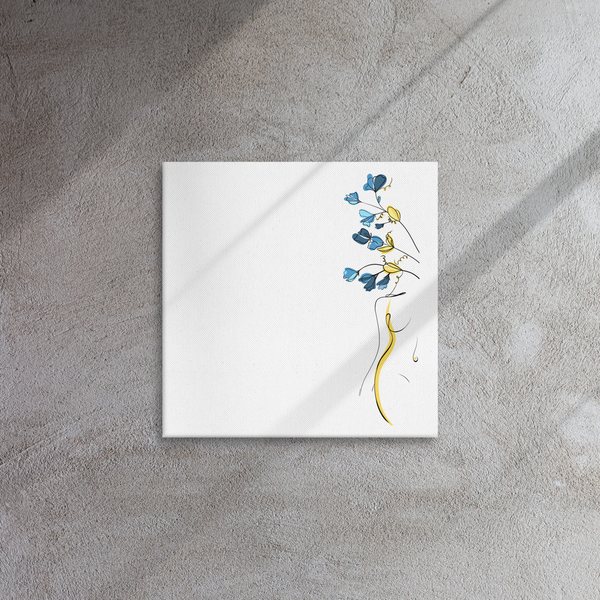 Silhouette Fleurie Toile fine - Image 3