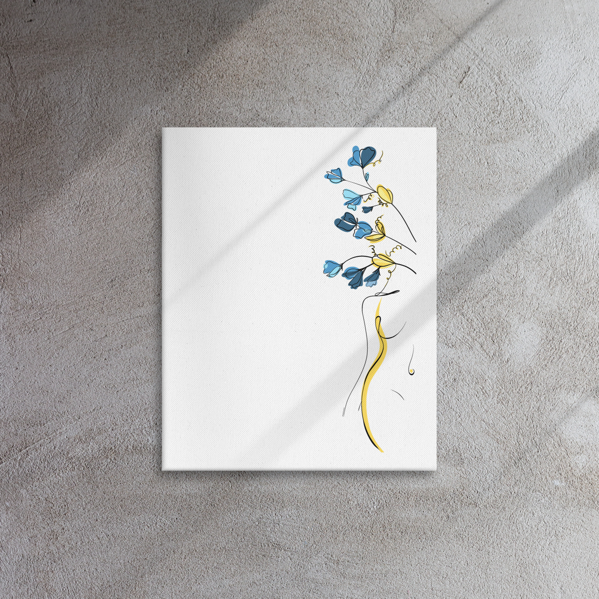 Silhouette Fleurie Toile fine - Image 4