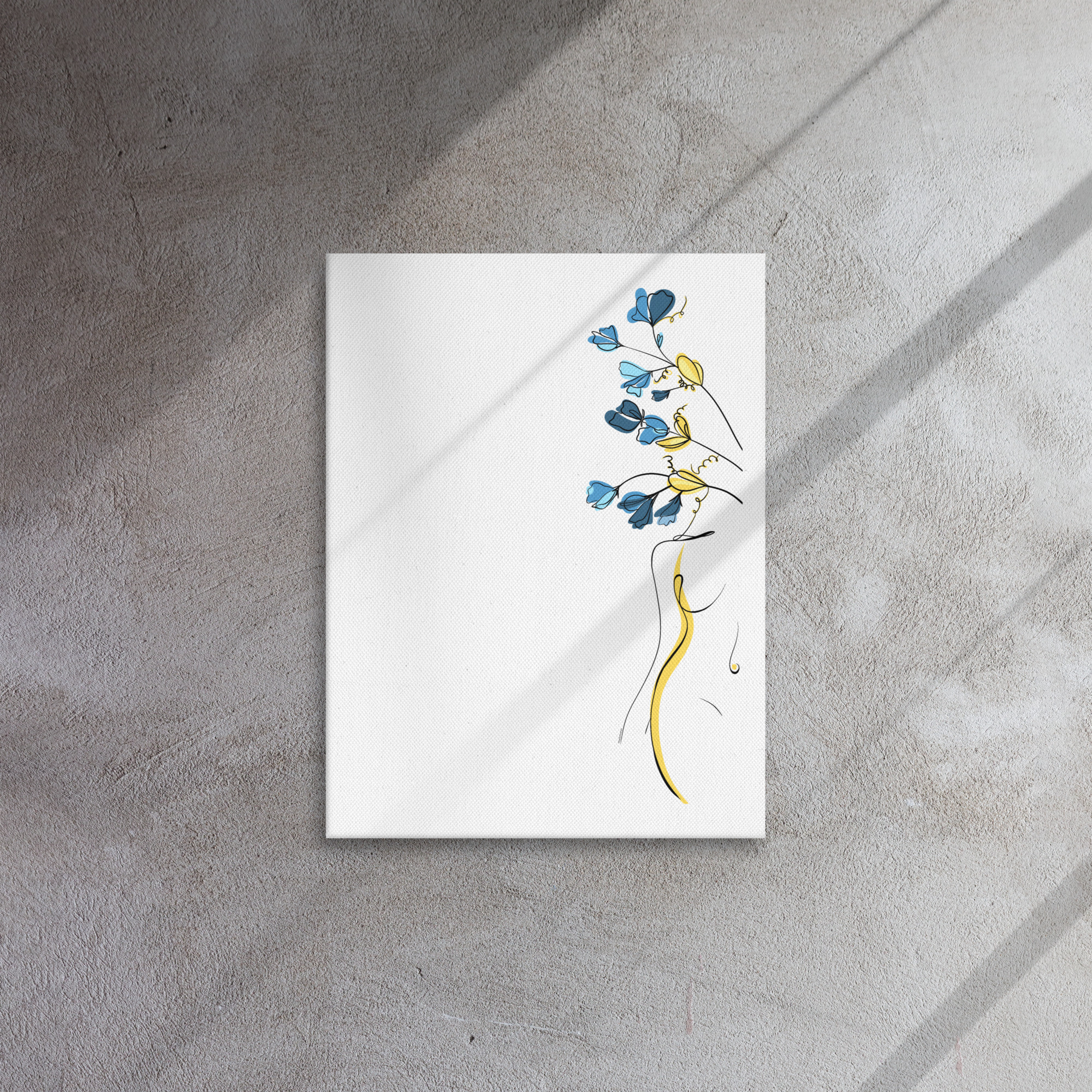 Silhouette Fleurie Toile fine - Image 5