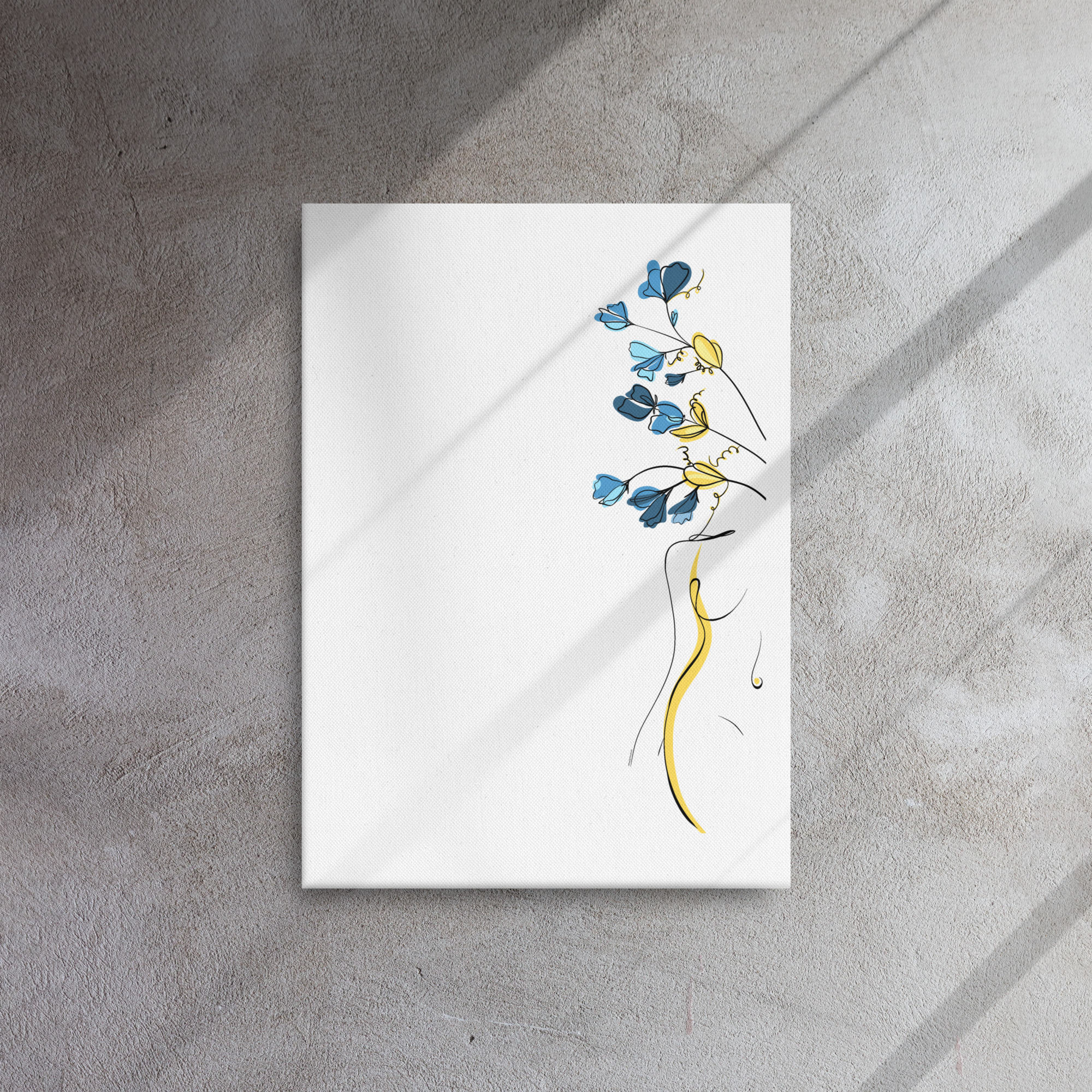 Silhouette Fleurie Toile fine - Image 9