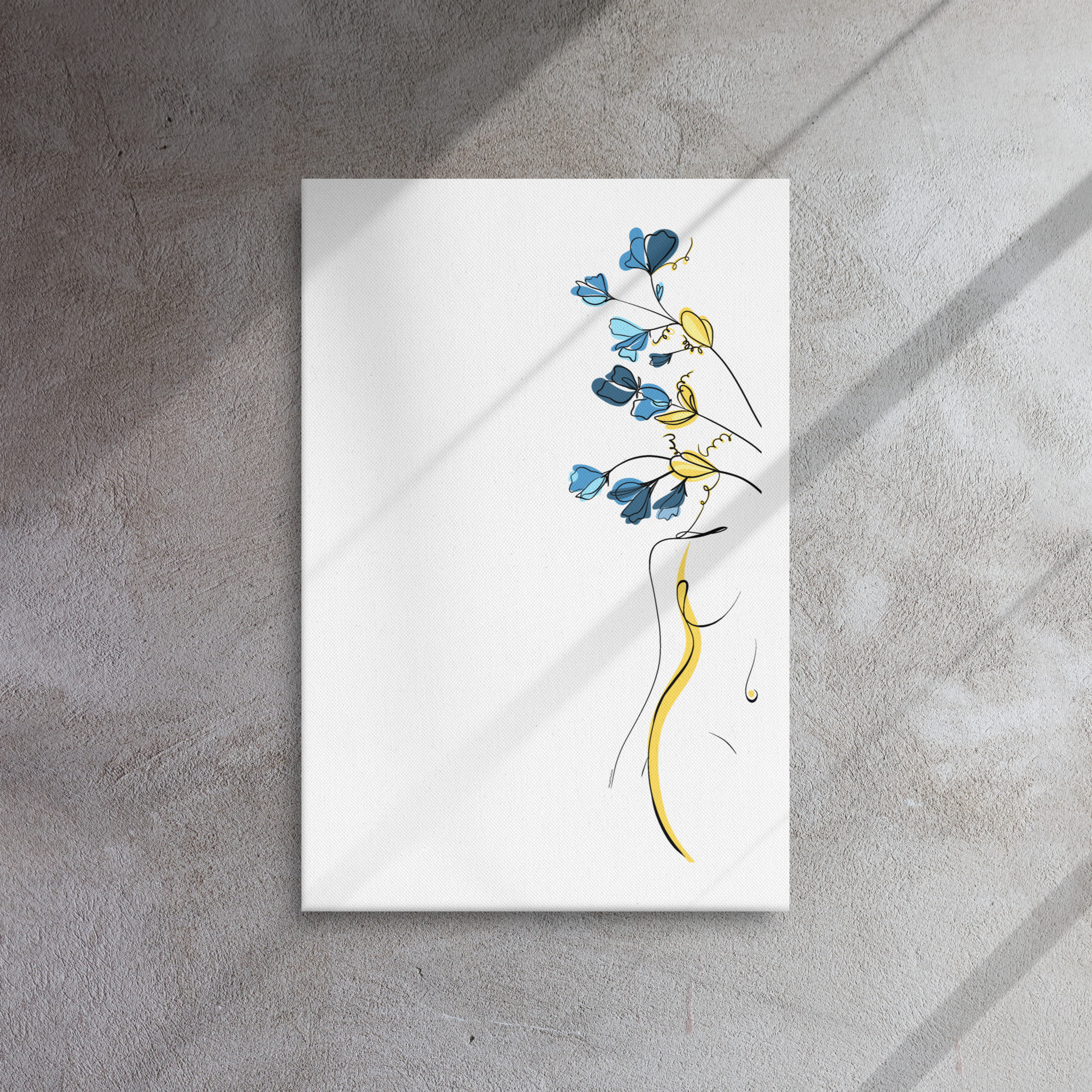 Silhouette Fleurie Toile fine - Image 10