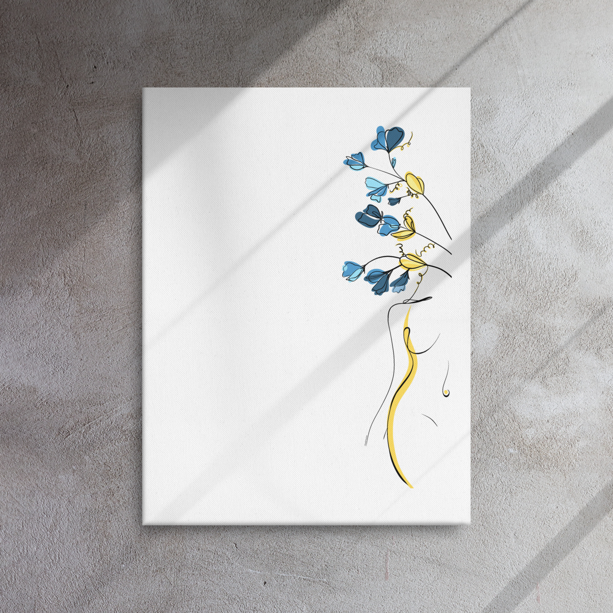 Silhouette Fleurie Toile fine - Image 11