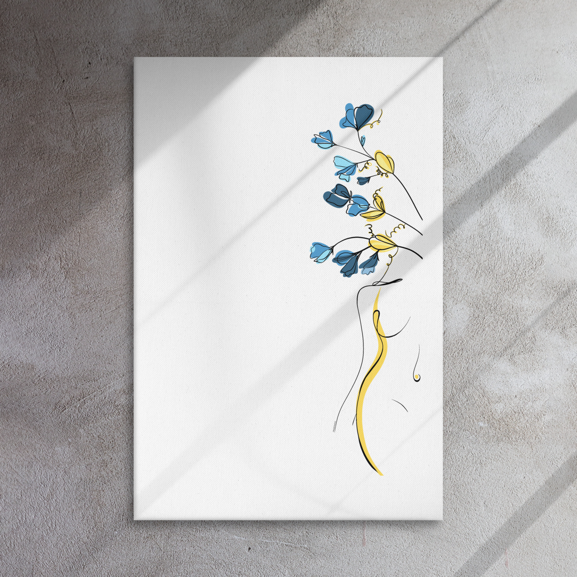 Silhouette Fleurie Toile fine - Image 6