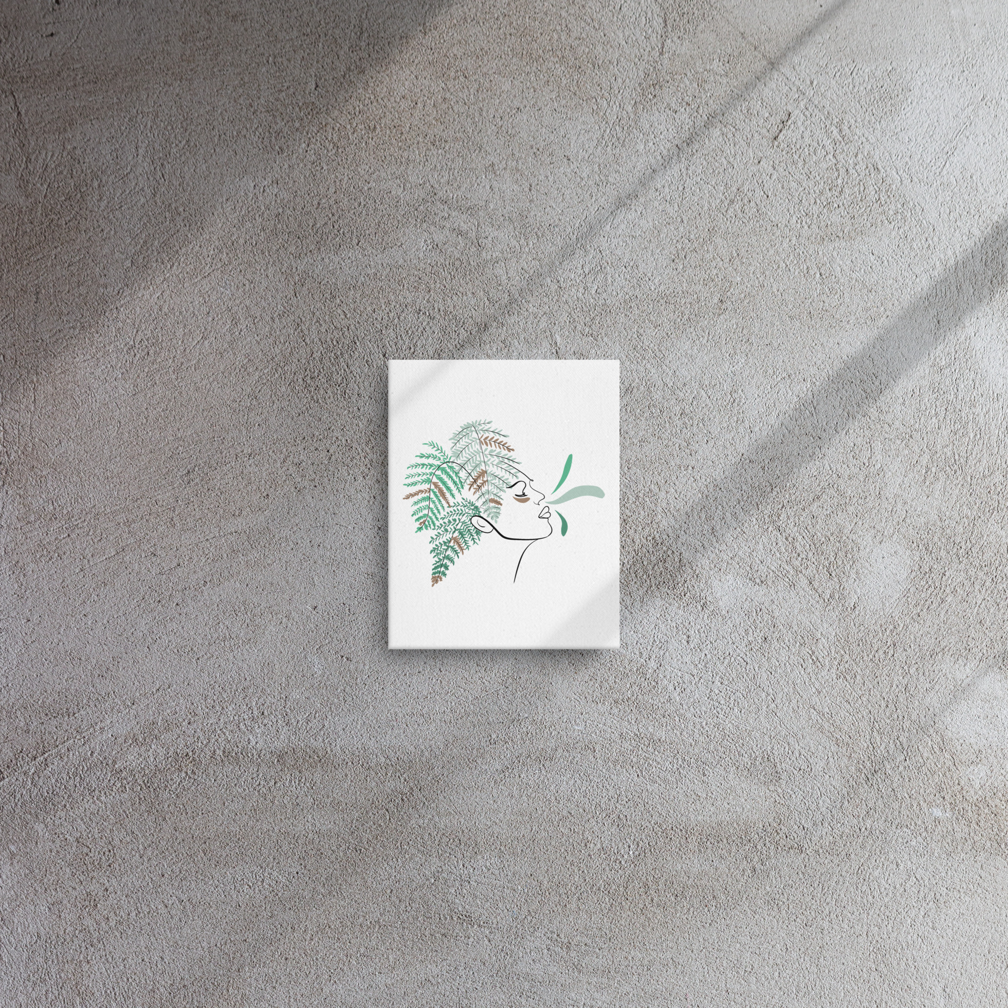 Femme Fougère Toile fine - Image 12