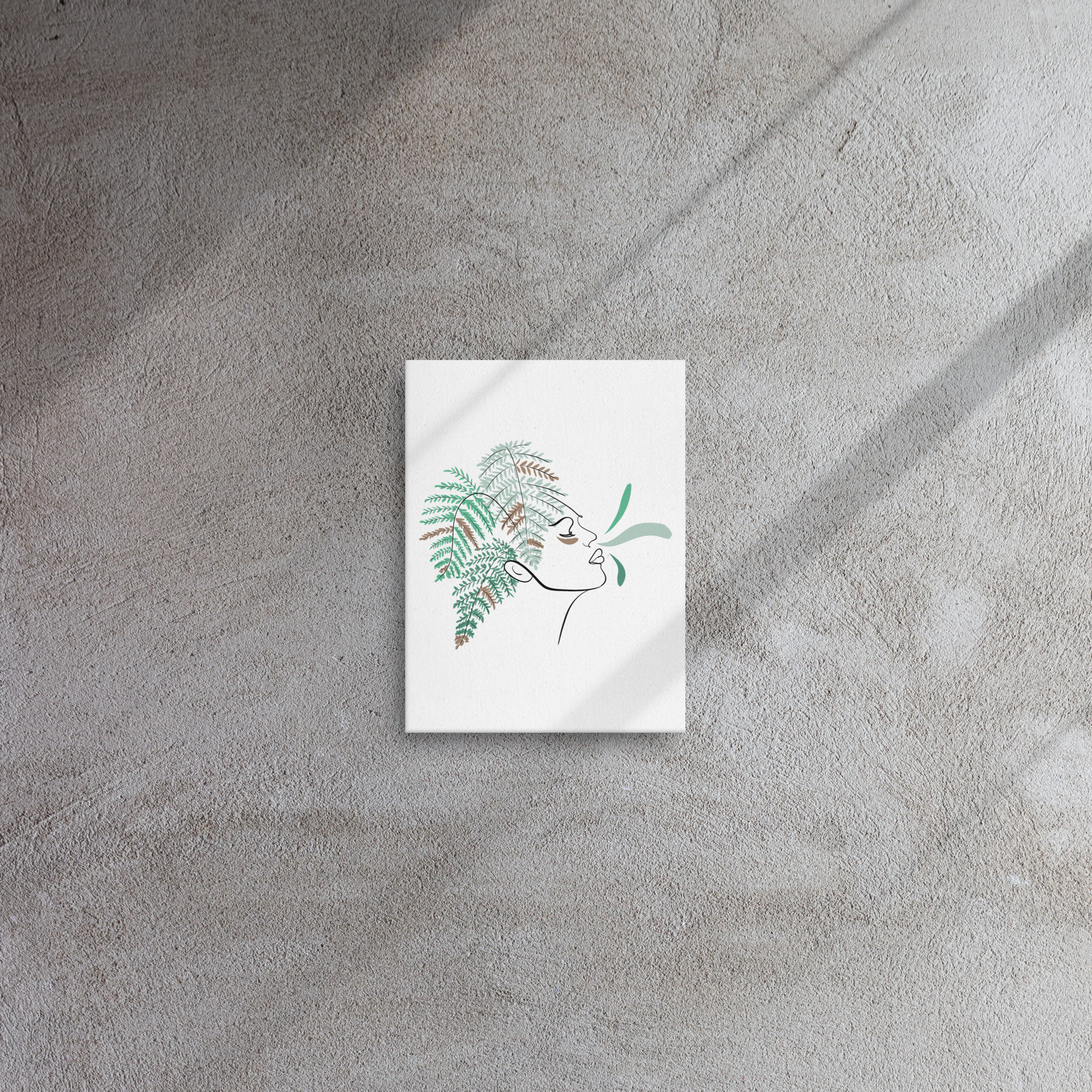 Femme Fougère Toile fine - Image 13