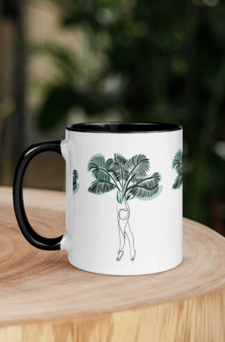 Femme Palmier Mug