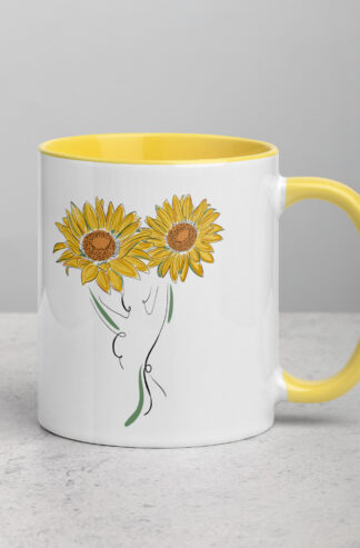 Femme Tournesol Mug