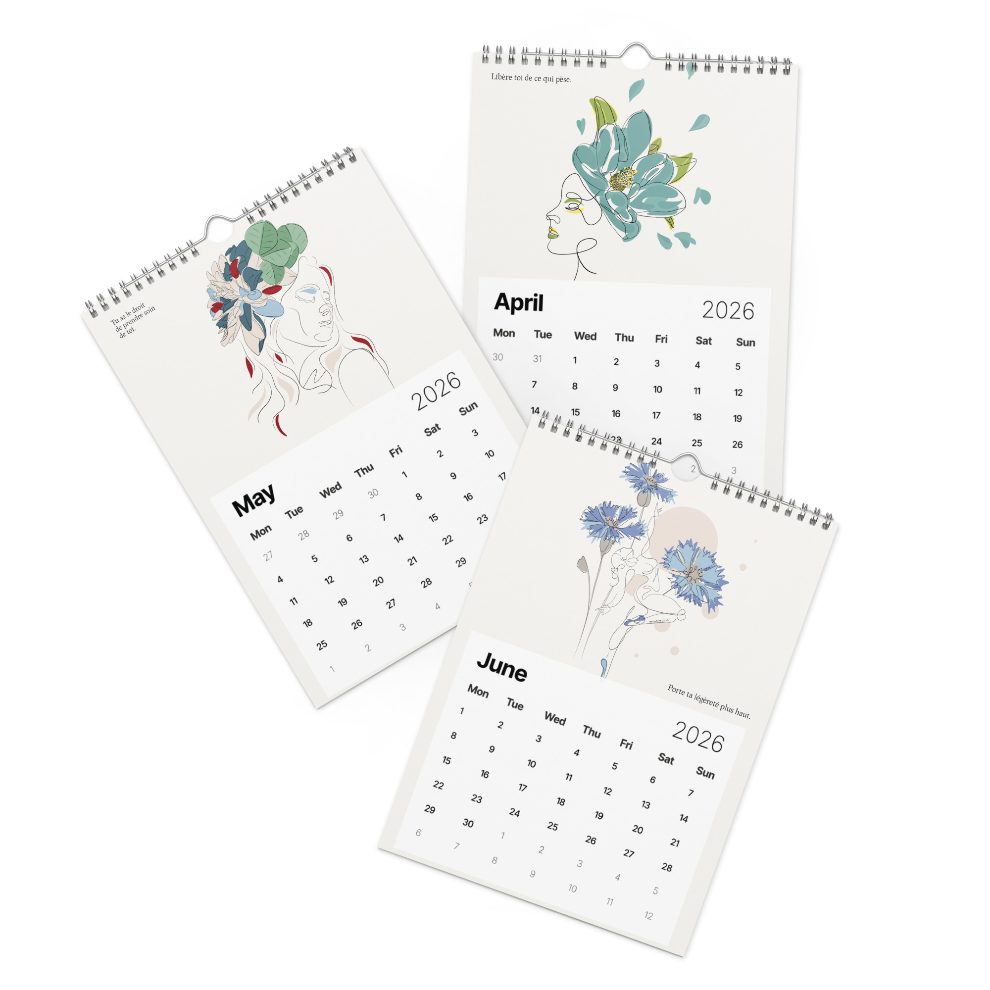 Calendrier mural 2026 - Image 4