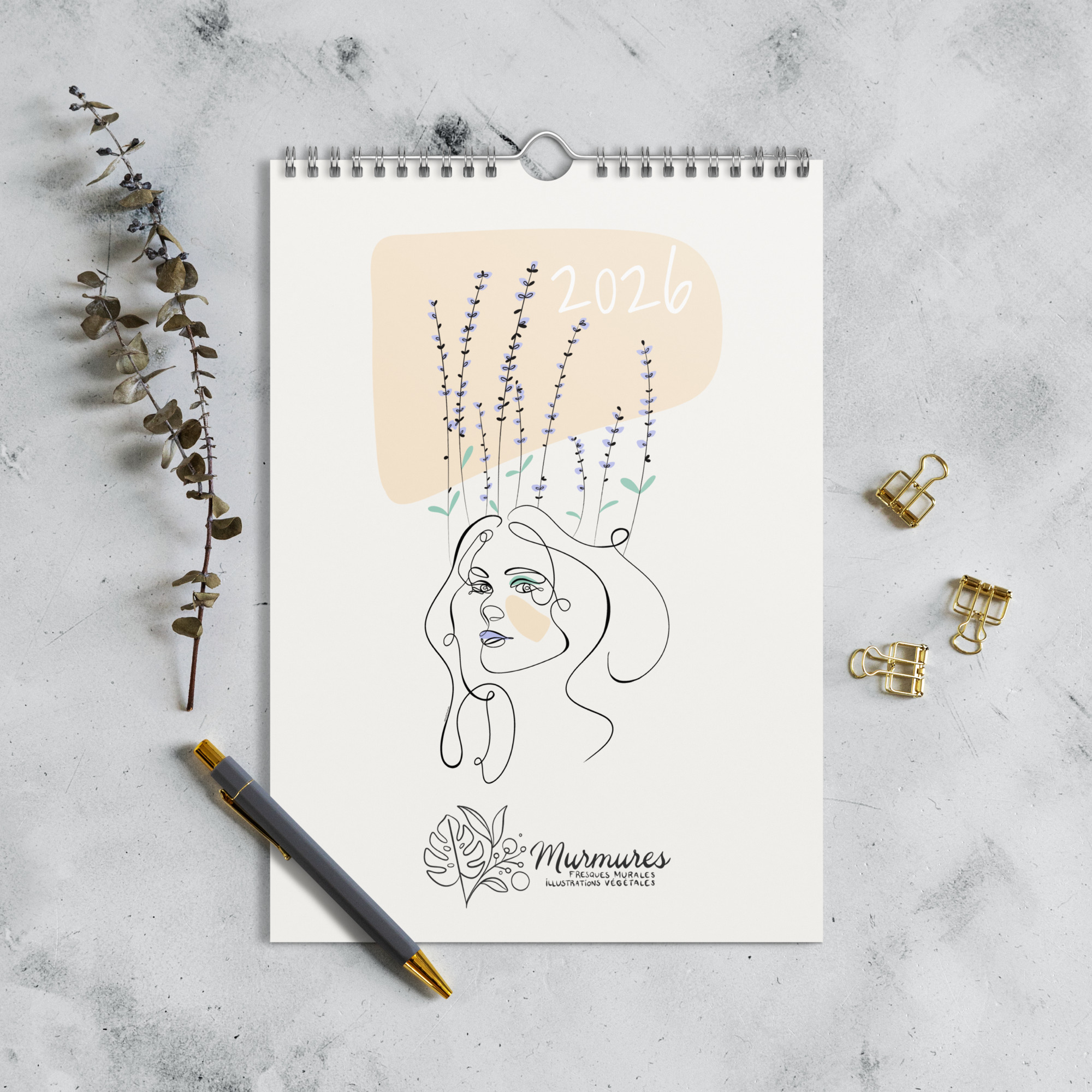 Calendrier mural 2026 - Image 2