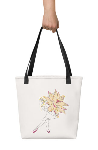 Danseuse Lotus Tote bag
